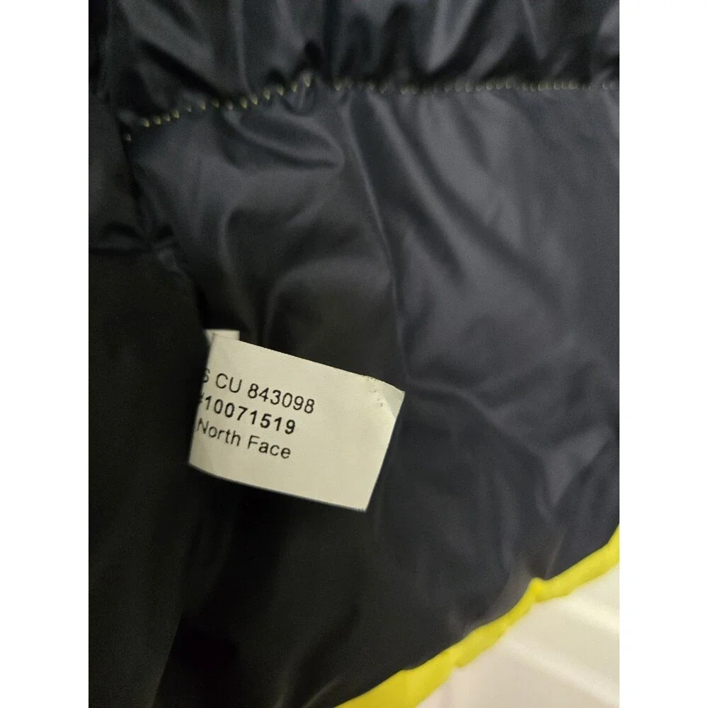 The North Face 1996 Retro Nuptse Vest Mens Large Yellow 700 Down Puffer
